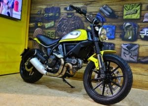 Ducati Scrambler motorcycle
