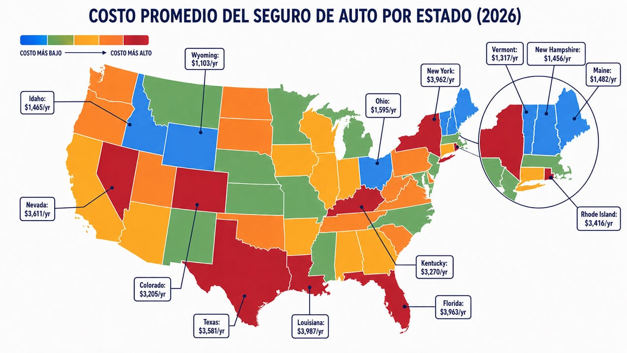 costo promedio del seguro de auto 2026
