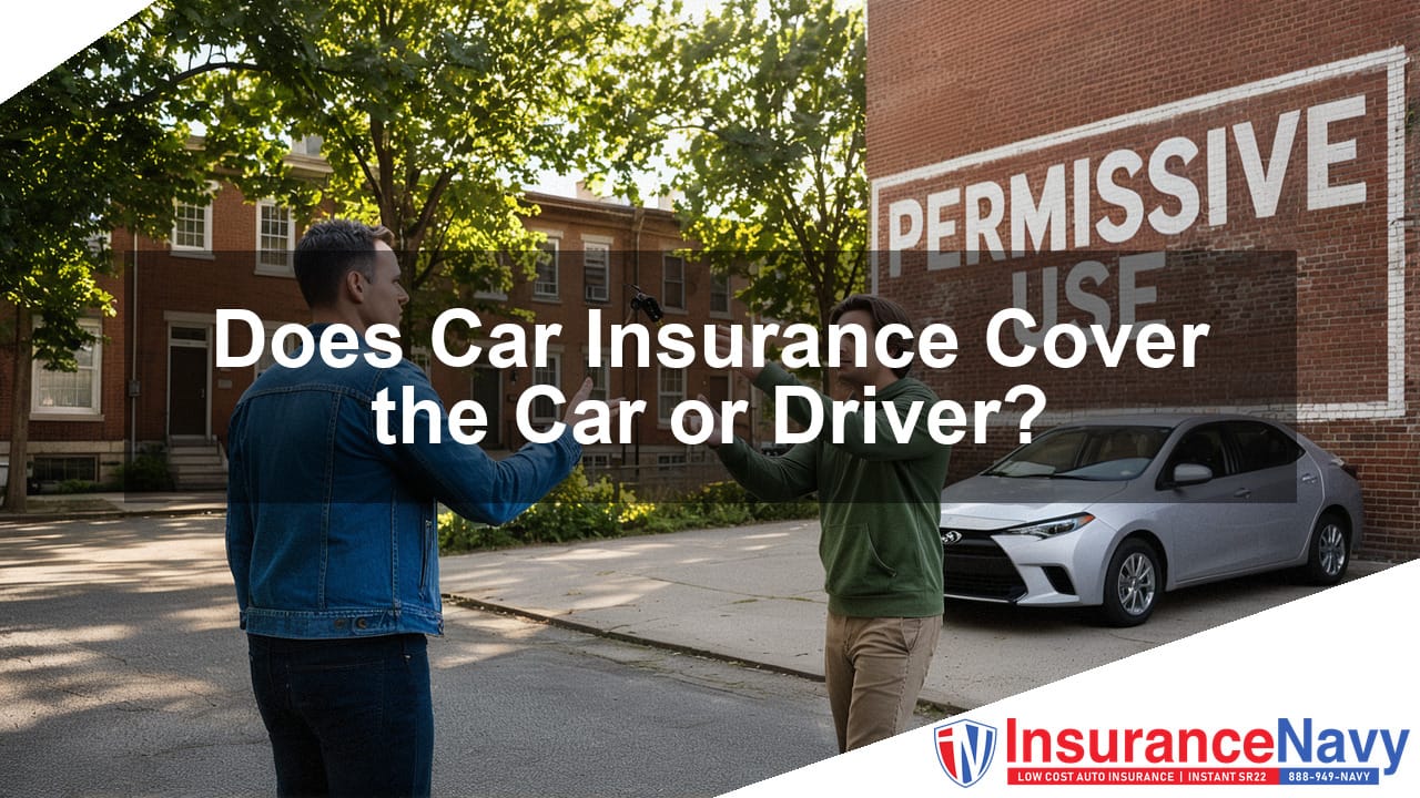 Does Car Insurance Cover the Car or Driver?
