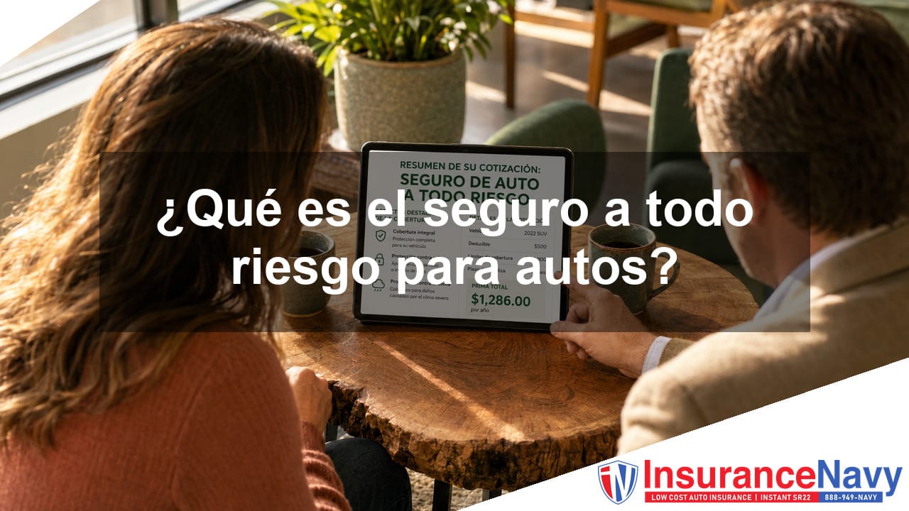 seguro de auto a todo riesgo