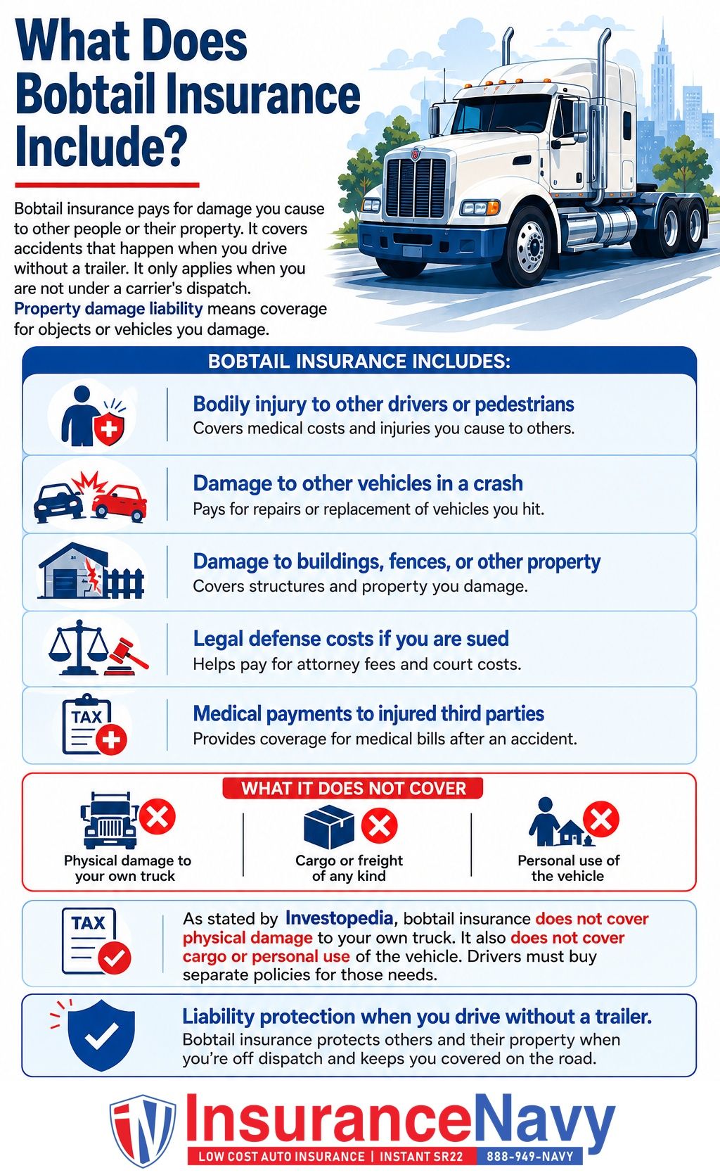 What Does Bobtail Insurance Include?