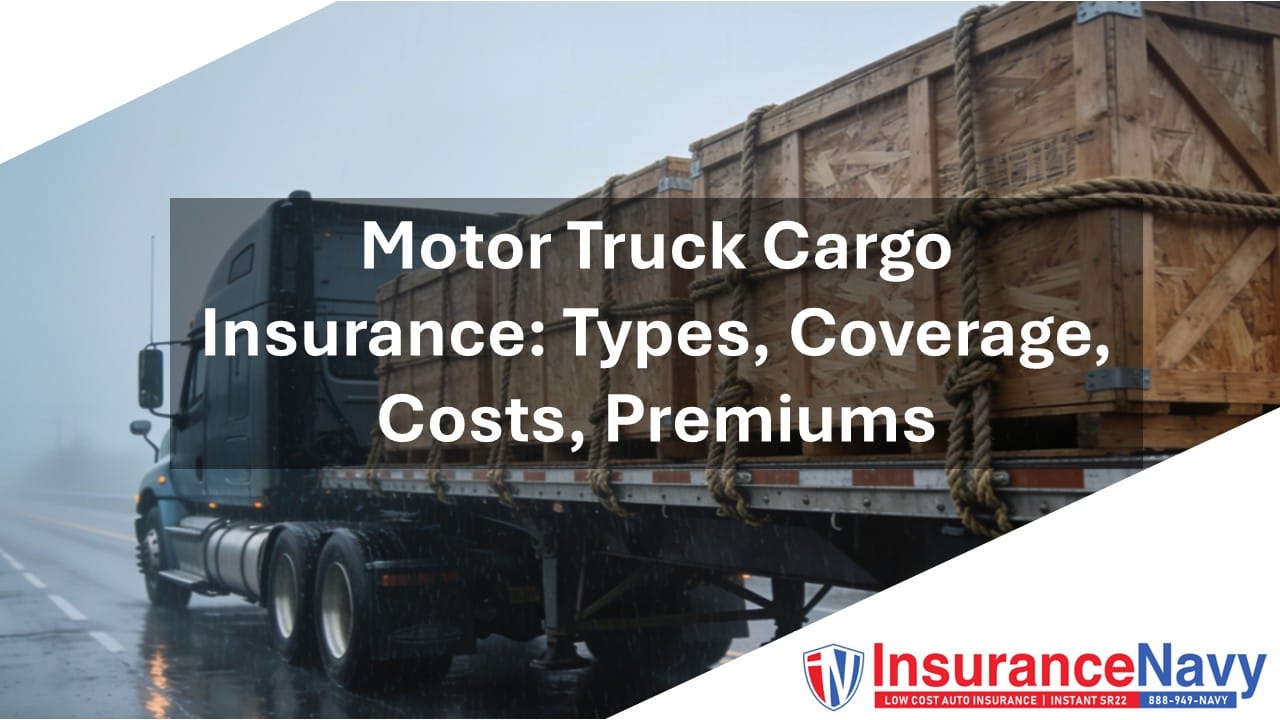 motor truck cargo insurance