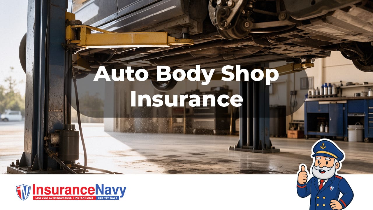 auto body shop insurance