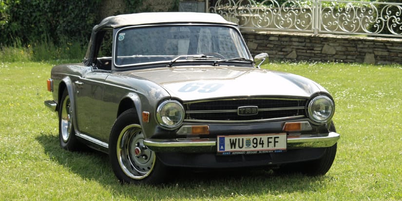 triumph tr6 1976 classic car