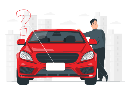 ¿Es ilegal conducir sin una placa en frente?