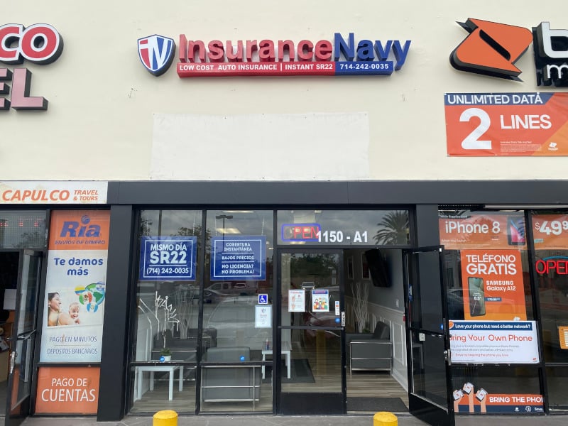 Insurance Navy Brokers Office in Santa Ana California
