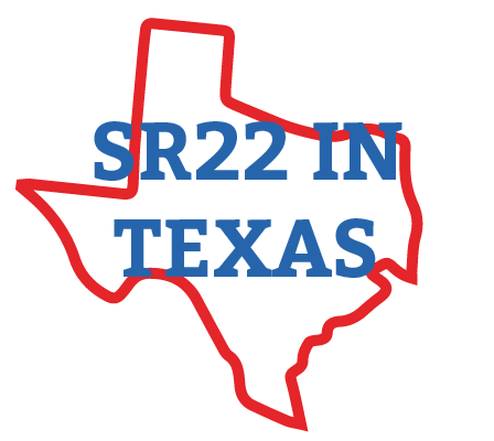 Imagen en miniatura del seguro SR22 en Texas sobre una imagen del estado de Texas