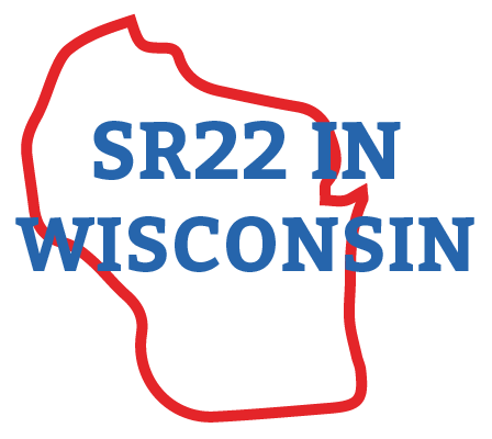 Imagen en miniatura del seguro SR22 en Wisconsin sobre una imagen del estado de Wisconsin